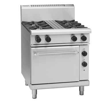 Waldorf 800 Series RNL8513GE - 750mm Gas Range Electric Static Oven Low Back Version - Natural Gas