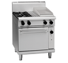 Waldorf / RN8513G_NAT / 750mm Gas Range Convection Oven - 2 burner cooktop range with 300mm griddle (106MJ, Natural Gas) / 240kg / W750 x D805 x H1130 / 1Y Warranty
