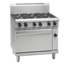 Waldorf / RN8610GEC_LPG / 900mm Gas Range Electric Convection Oven - 6 burner cooktop range (168MJ, LPG) / 265kg / W900 x D805 x H1130 / 1Y Warranty