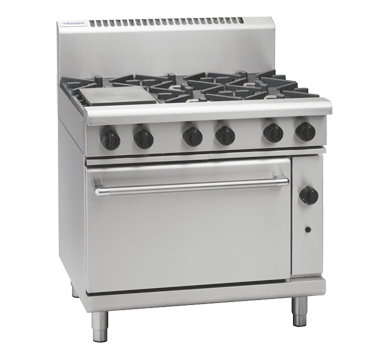 Waldorf 800 Series RN8610G - 900mm Gas Range Static Oven - Natural Gas