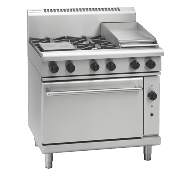 Waldorf 800 Series RNL8613GC - 900mm Gas Range Convection Oven Low Back Version - LPG