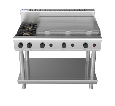 Waldorf 800 Series RN8809G-LS - 1200mm Gas Cooktop Leg Stand - Natural Gas