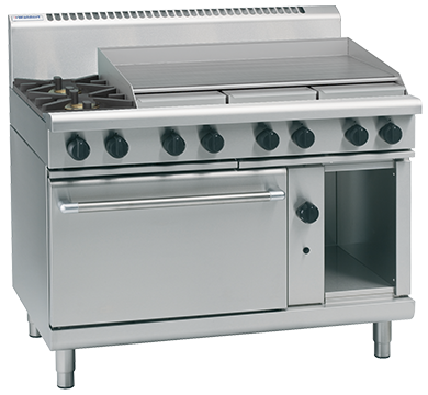 Waldorf 800 Series RN8819G - 1200mm Gas Range Static Oven - Natural Gas