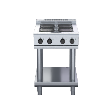 Waldorf 800 Series RNL8400E-LS - 600mm Electric Cooktop Low Back Version Leg Stand
