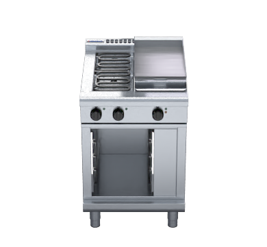 Waldorf 800 Series RNL8403E-CB - 600mm Electric Cooktop Low Back Version Cabinet Base