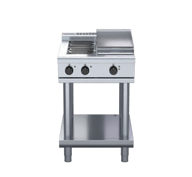 Waldorf 800 Series RNL8403E-LS - 600mm Electric Cooktop Low Back Version Leg Stand