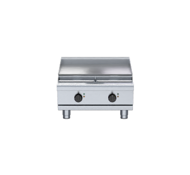 Waldorf 800 Series RNL8406E-B - 600mm Electric Cooktop Low Back Version Bench Model