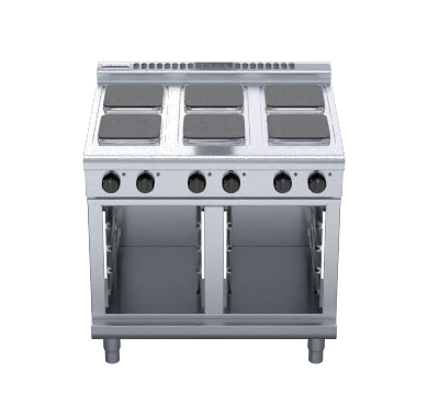 Waldorf 800 Series RNL8600SE-CB- 900mm Electric Cooktop Sealed Hobs Low Back Version - Cabinet Base