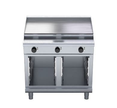 Waldorf 800 Series RNL8609E-CB - 900mm Electric Cooktop Low Back Version Cabinet Base