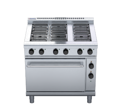 Waldorf 800 Series RNL8610E - 900mm Electric Range Static Oven Low Back Version