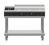 Waldorf / RNB8800G-LS_NAT / Bold 1200mm Gas Cooktop -8 Burners, Leg Stand (224MJ, Natural Gas) / 216kg / W1200 x D805 x H972 / 1Y Warranty