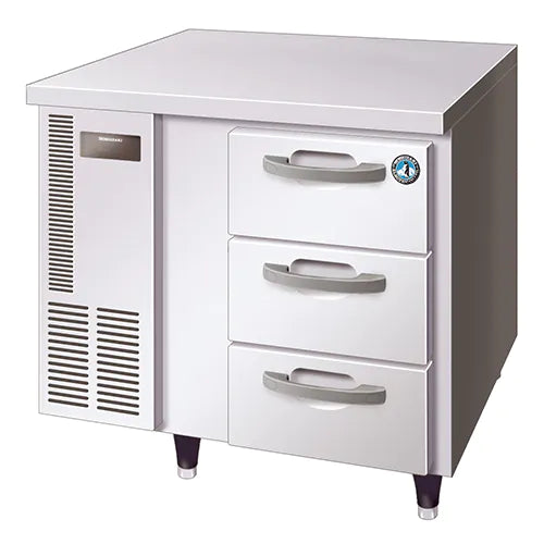 Hoshizaki - 160L 3 Drawer 100mm Deep Gastronorm Underbench Refrigerator on castors - RTC-90DEA-GN-3D