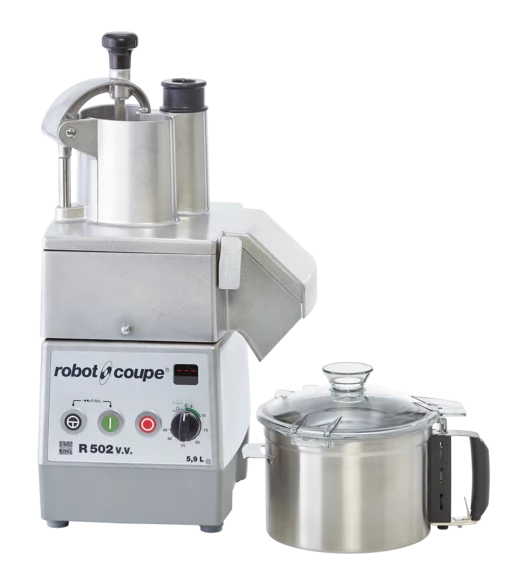 Robot Coupe - R 502 V.V. - Food Processor - 5.9L Stainless Bowl - Variable Speed