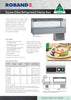 Roband SRX26RD Square Glass Cold Food Bar