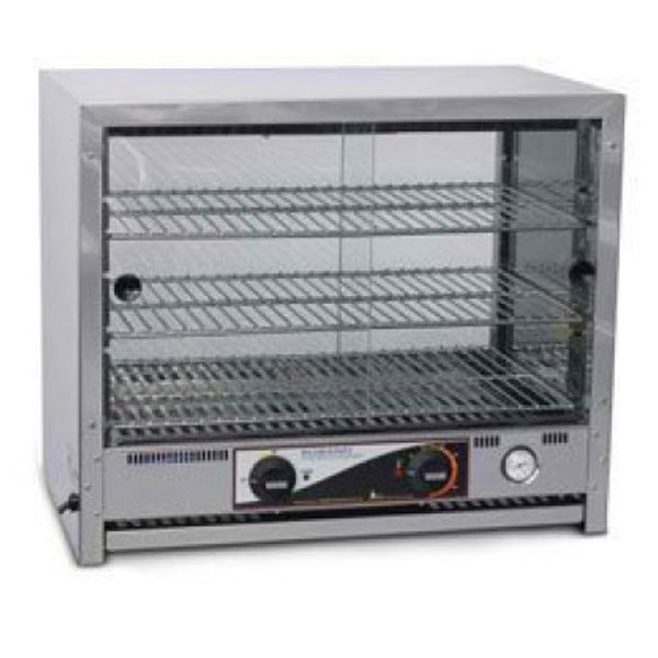 Roband PA40L - 40 Capacity Square Top Pie and Food Warmers