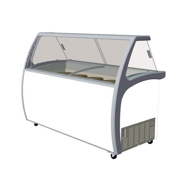 Exquisite SD575S2 Twelve Tubs Ice Cream Scooping Freezers)