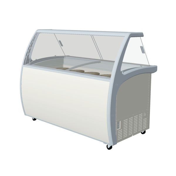 Exquisite SD575S2 twelve tub ice cream scooping freezer view 2