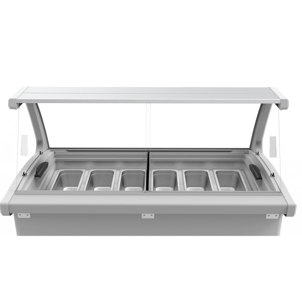 Exquisite SD415S2 nine tub ice cream scooping freezer view 3