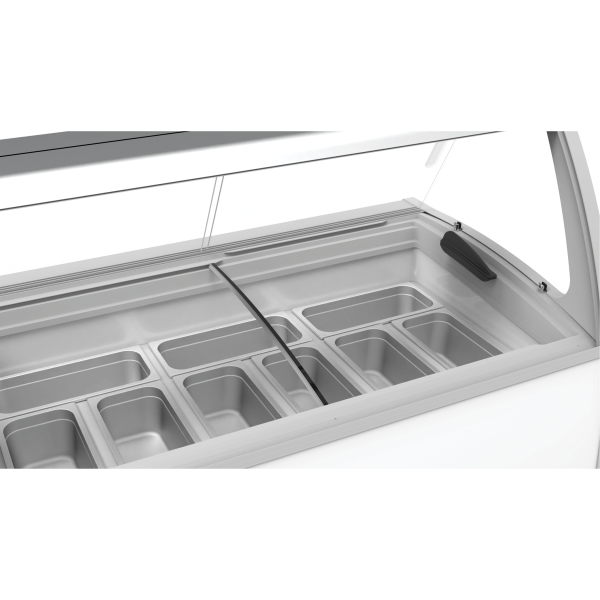 Exquisite SD415S2 nine tub ice cream scooping freezer view 5
