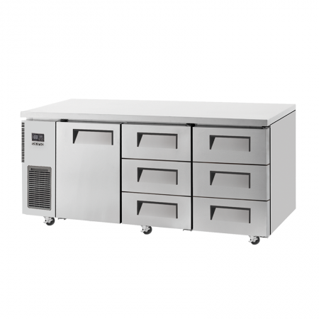 Skipio SUF18-3D-6 Underbench 6 Drawer Freezer 505L
