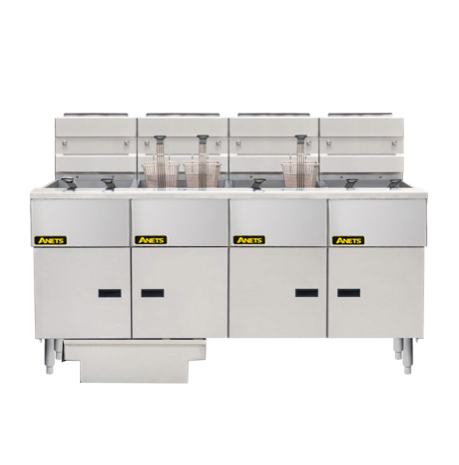 Anets FDAGG414R.N Goldenfry 4 Bank Filter Drawers, Natural