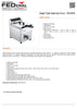 Benchstar IF3500S Single Tank Induction Fryer