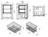 Bromic UBF0140SD-NR Solid Door Under Bench Freezer 115L