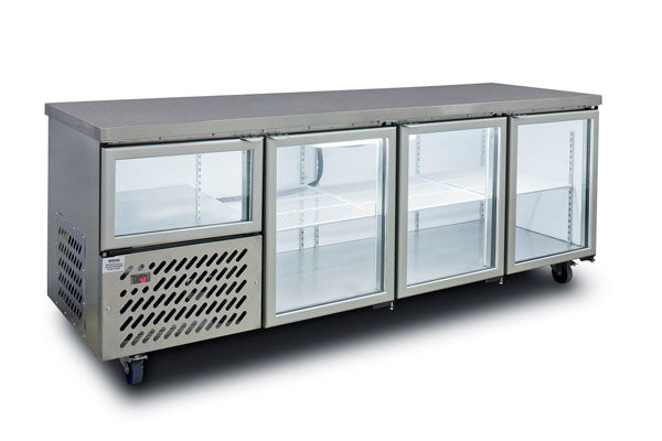 Anvil UBG2400 (H) Under Bar Fridge 3 1/2 Glass Doors