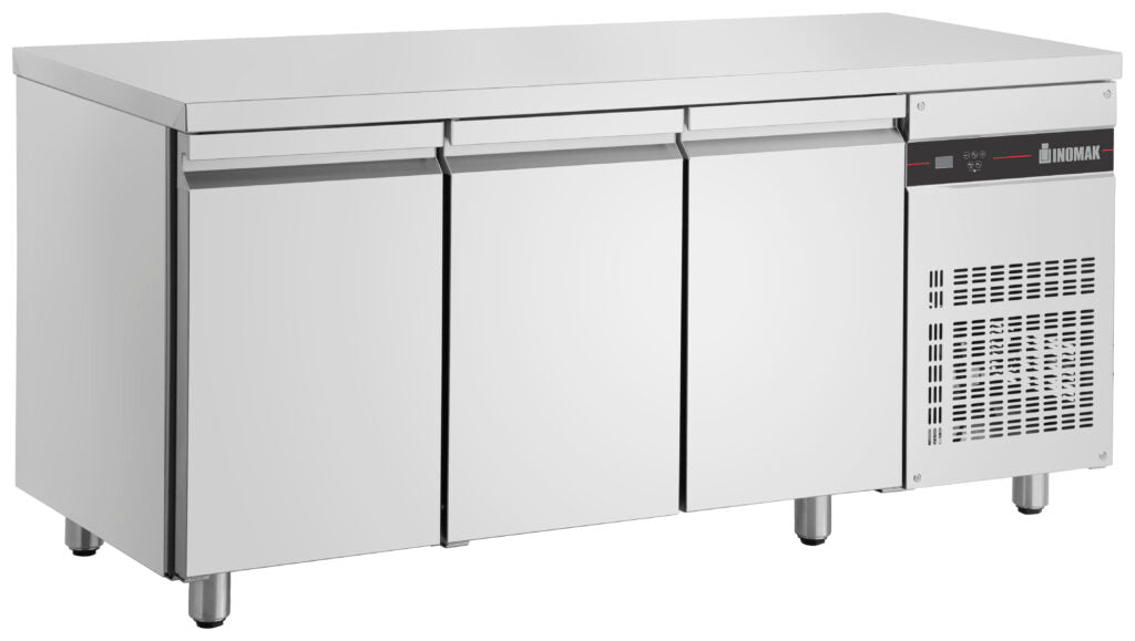 Inomak UBI7179 Undercounter Fridge 3 Door