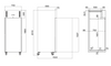 Bromic UF0650SDF-NR One Door Freezer 650L