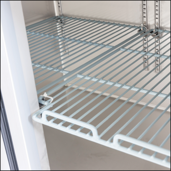 Exquisite SSC260G Two Glass Doors Underbench Storage Refrigerators Slimline