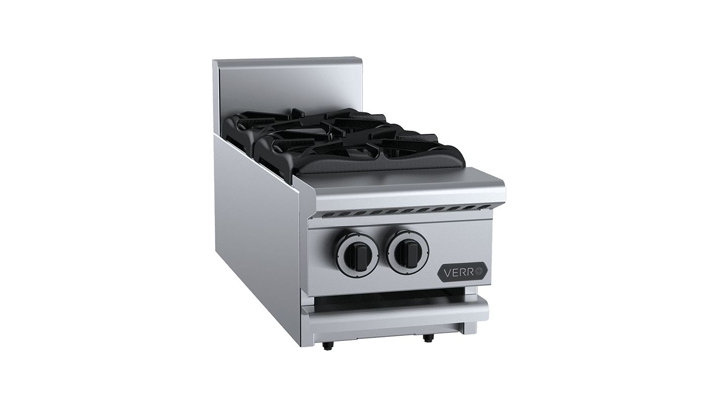 B+S Verro Two Burner Boiling Top Bench Mounted VBT-SB2BM