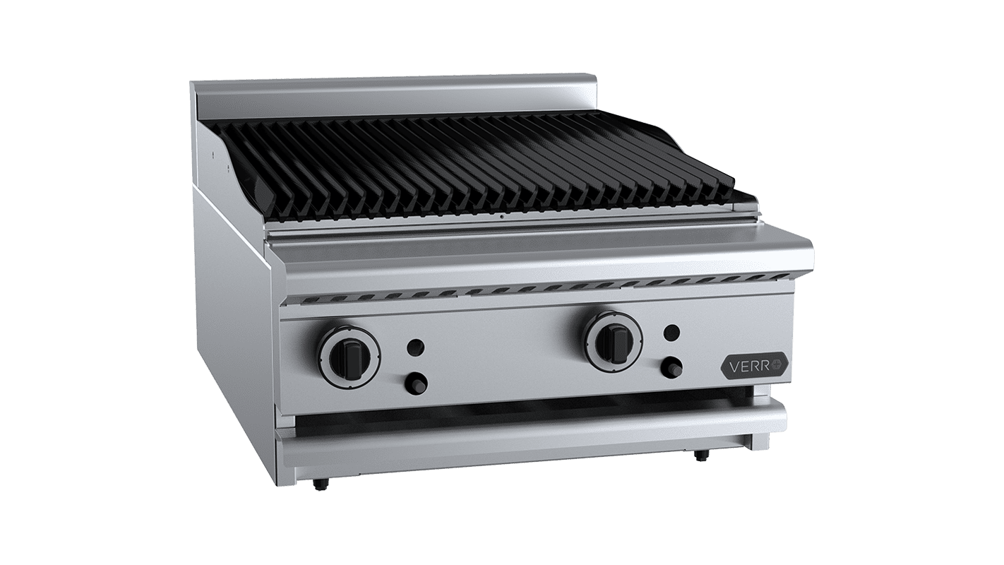 B+S Verro Char Broiler 600mm Bench Mounted VCBR-6BM