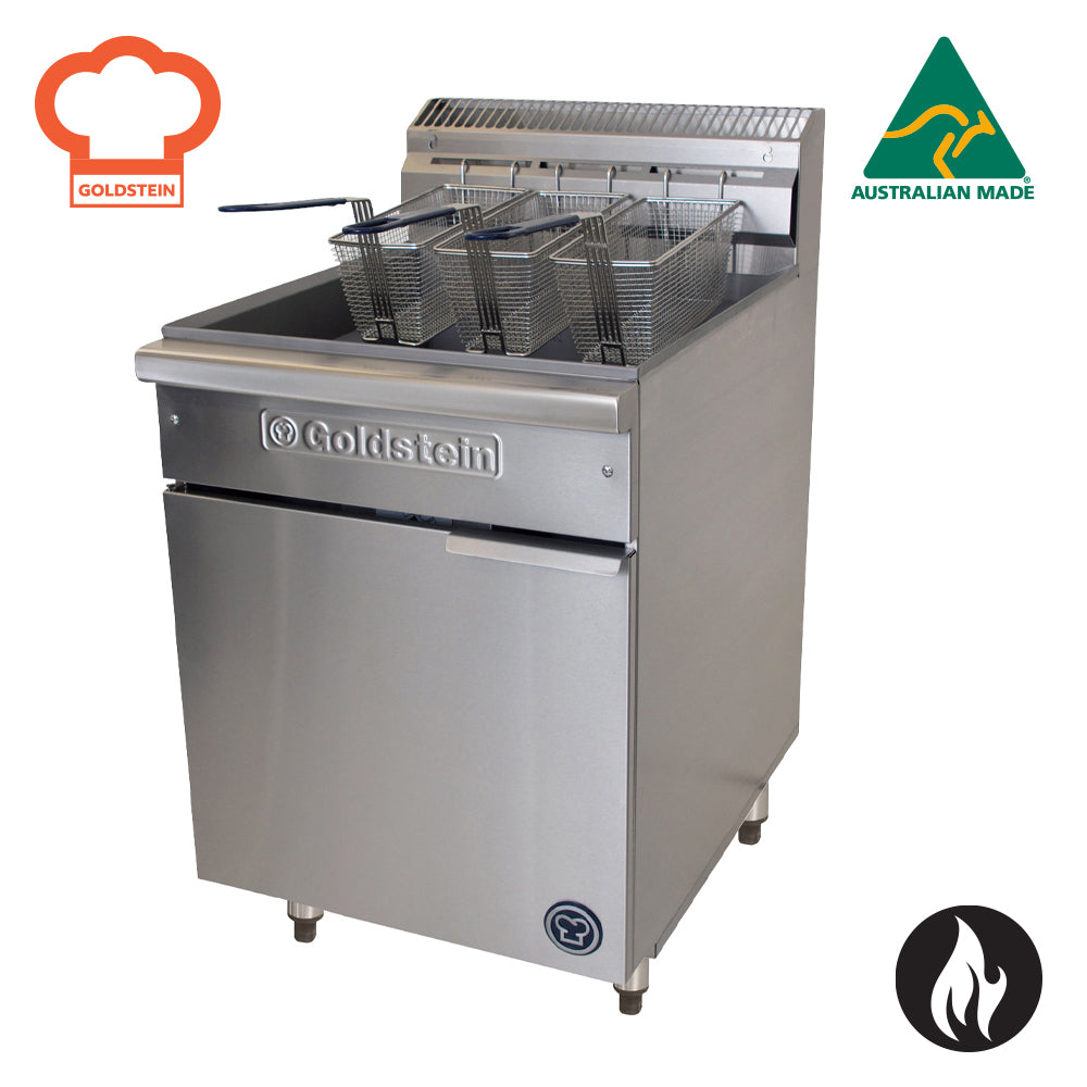 Goldstein VFG24L 800 Series - Single V-Pan Fryer, High Performance