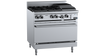 B+S Verro Oven with 300mm Char Broiler & Four Open Burners VOV-SB4-CBR3