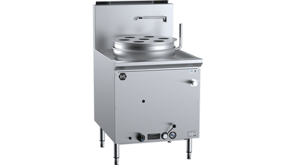 B+S Black Single Hole Waterless Pot Steamer YCJSF-1