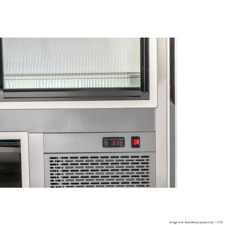 Bonvue Refrigerated Deli, Meat and Seafood Display Case AMS-15