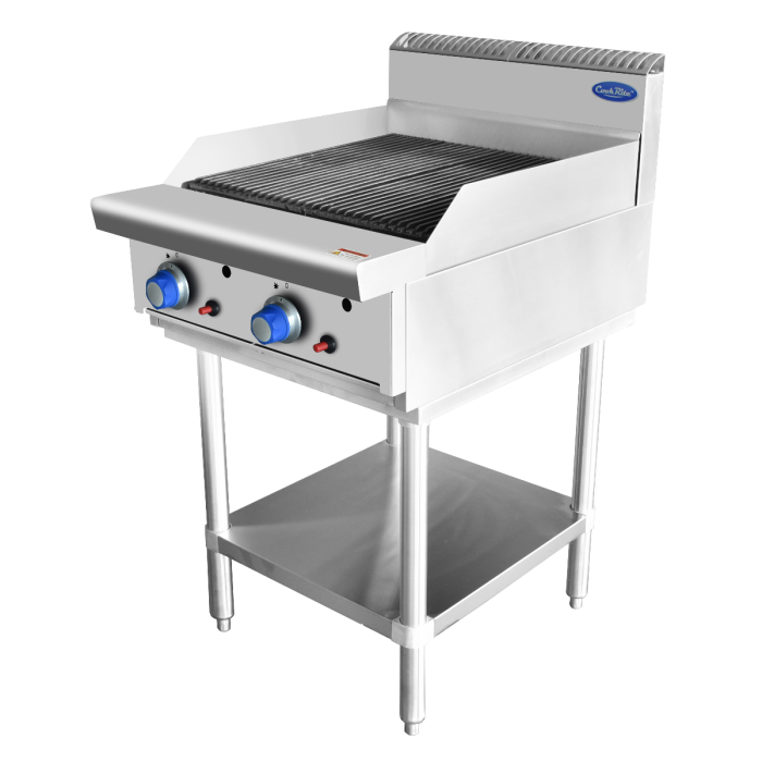 600 MM RADIANT CHAR GRILLS LPG AT80G6C-F-LPG