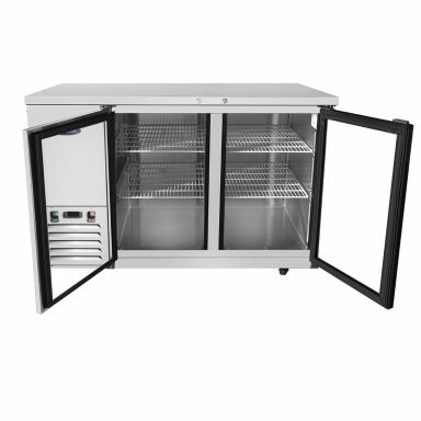 ATOSA MBB59G Two Door Glass  Back Bar 390L 1467mm