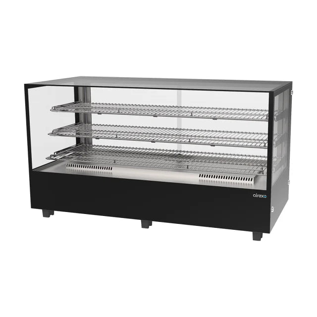 Airex Countertop Heated Square Food Display AXH.FDCTSQ.12 - 1200mm Wide