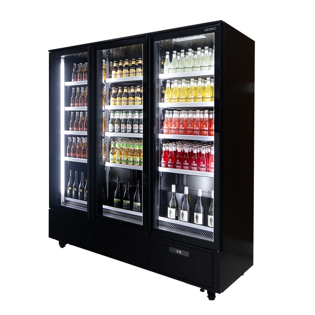 Airex AXR.MEUR.3D 3 Door Upright Merchandiser