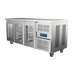 Airex AXR.UCGN.2G Double Glass Door Undercounter Refrigerated to suit 1/1GN