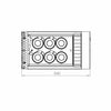 B+S Black Noodle Cooker 6 Baskets NC-6