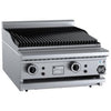 B+S Black Char Broiler 600mm Bench Mounted CBR-6BM