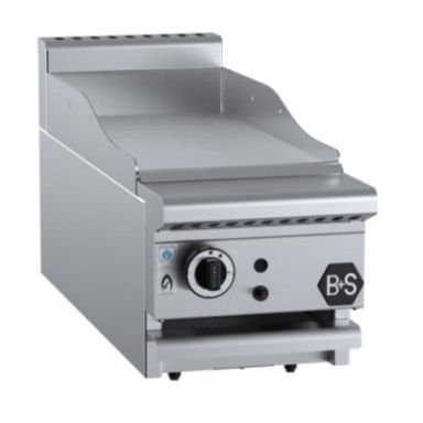 B+S Black Grill Plate 300mm Bench Mounted GRP-3BM