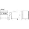 B+S Black Combination Ovens with 900mm Grill Plate OV- GRP9