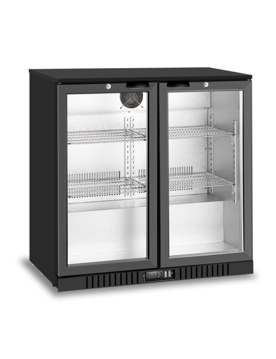 Atosa BB-208HEC - 2 Swing Door Back Bar Cooler