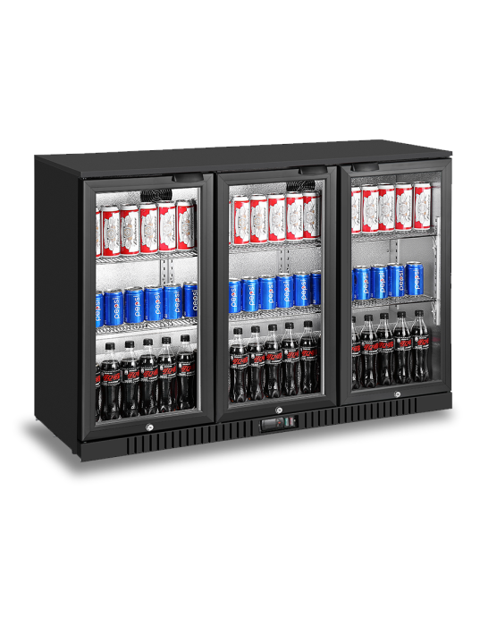 Atosa BB-330HEC - 3 Swing Doors Back Bar Cooler