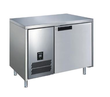 Glacian BFS6955 Slimline 660 Deep Freezer 1 Door Stainless Steel/89kg,123L D660xW955xH850
