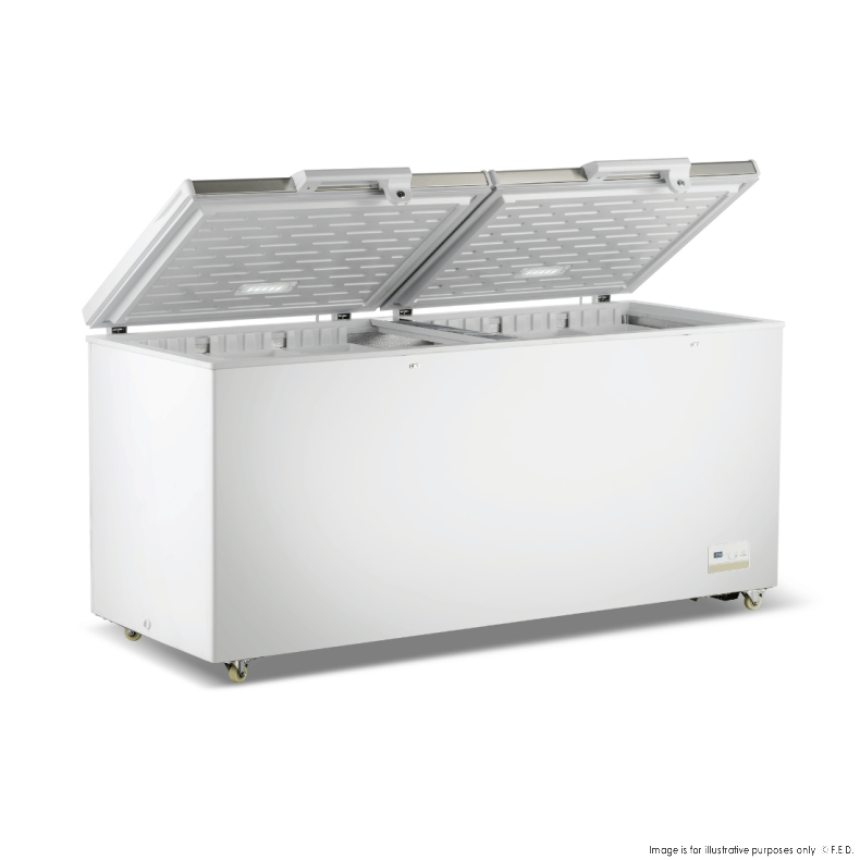 Thermaster 600L Chest Freezer with Stainless Steel Lid - BD600F